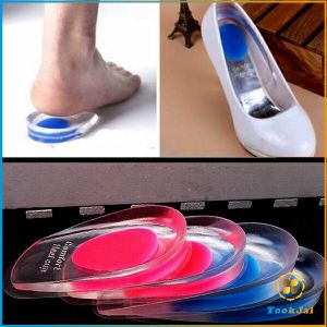 TookJai สมาร์ทออนิเมชั่น สีเหลือ พาพากเกอร์ 1 คู่ สำหรับซิลิโคนเจลรองส้นเท้า แก้รองช้ำ ลดอาการปวดส้นเท้า 10 วัน