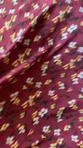 Vải Lụa Hàn Châu Họa Tiết Khổ 1m5 - Co Giãn Nhẹ 4 Chiều Mềm Rũ - May Áo Dài Đầm Váy Áo Kiểu Đồ Bộ