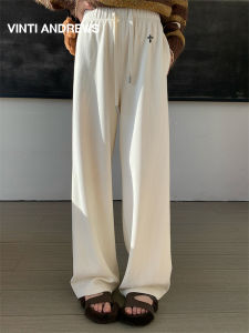 High Waist Soft Autumn/Winter Pants Slim Fit
