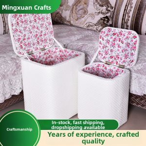 Multi-Functional Storage Stool Bench Wooden