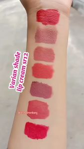 LIPCREAM WATERPROOF TAHAN LAMA ORI LIPCREAM MATTE SR12 LIPSTIK RINGAN LEMBAB DI BIBIR DAN RINGAN
