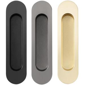 SOCINO | Dark Invisible Recessed Door Handle