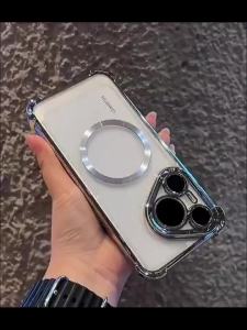 Mềm điện thoại di động bìa cho Oppo A79 5g trường hợp oppoa79 5g mạ TPU Silicon điện thoại bảo vệ chống sốc vỏ ốp lưng với chức năng hút nam châm