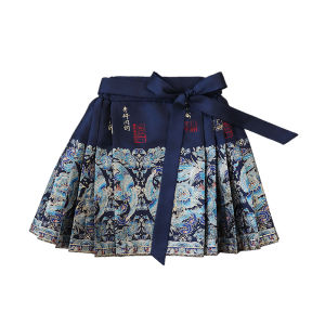 Girls Hanfu Summer Outfit Set 2025 New Children Style Improved Ancient Tang Costume High End Short Sleeve Gold Weave Cotton Inner