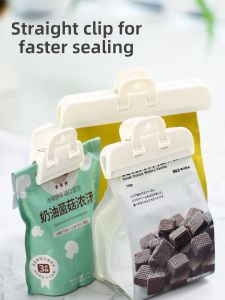 Food Preservation Sealing Clip Snack Potato Chips Tea Powder Food Clamp Home Use Moisture Proof ness Sealing Clip