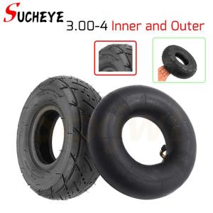 Scooter Trolley Scooter Kart ATV Accessories 3.00-4 Outer Tubes Inner Tubes Road Tires