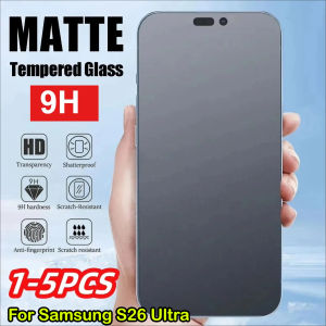 1-3pcs 2.5D Matte Hard 9H Tempered Glass Protector Film for Samsung Galaxy S26 S25 Edge S24 S23 FE S22 + Ultra Screen Full Cover