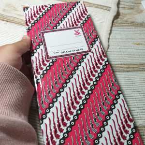 [SATUAN] 1x buku hard cover 30x10 expedisi isi 50 cap gelatik kembar gambar batik awet kuat rapi