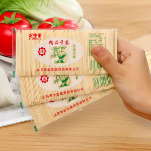 【Free Shipping】100Pcs Double-headed Bamboo Toothpick Disposable Teeth Picking Tool Restaurant Fine Toothpicks