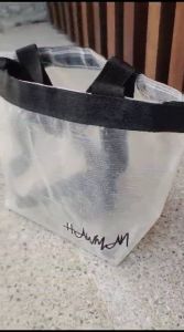 Tas Wanita / Totebag Fashion Super Mini Hawman Transparan Waterproof
