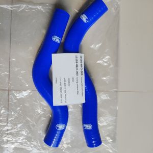 SELANG RADIATOR ATAS DAN BAWAH HONDA FREED SAMCO ORIGINAL BIRU  BAHAN SILIKON TAHAN PANAS SAMPAI 400° LAPIS BENANG 3 PLY DIAMETER LUBANG 26 mm DIAMETER TOTAL 35 mm