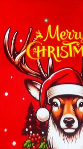 Baju Kaos Couple Keluarga Natal Bahan Katun 28s Tebal Lembut & Adem