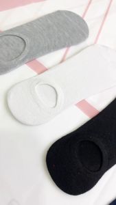 HH Kaos Kaki Flatshoes 6704 Hidden Socks Motif Polos Kaos Kaki Pendek Invisible Pria Wanita Murah Import