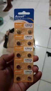 BATRE 920 BATRAI BATEREI JAM TANGAN ACCELL LR 920 PER LEMBAR
