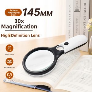 Jiaxun | High Clarity Lighted Large View Magnifying Glass 145mm
