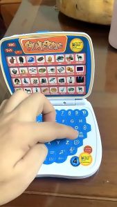 Mainan Laptop Anak / Mainan edukasi anak belajar angka dan abjad huruf ada musiknya