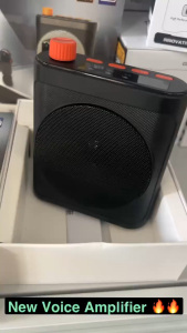 【🔥SG STOCK🔥】RICHMENTMALL Portable Bluetooth Speaker Voice Amplifier System with Dual Wireless Lavalier Microphone Auto-Pairing Bluetooth 5.3 20m Range 5H Battery HD Sound for Classrooms Yoga Meetings Tours – Teacher Essentials & Gifts