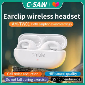 C-SAW Âm thanh Ambie Earcuffs Tai nghe dẫn truyền xương tai Loại bông tai Tai nghe Bluetooth không dây IPX5 Tai nghe thể thao chống nước Tai nghe nhét tai