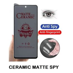CERAMIC MATTE SPY SAMSUNG J7 PRIME / SAMSUNG A81 / NOTE 10 LITE - ANTI GORES CERAMIC MATTE ANTI PRIVACY ANTI SPY ANTI PECAH