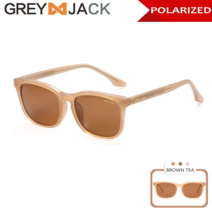 Grey Jack Kacamata Hitam Sunglasses Polarized Anti Silau Style Kotak Keren Kekinian Terbaru Fashion Pria Dan Wanita 1516