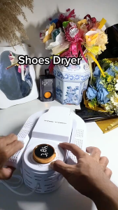 Shoe Dryer Intelligent Timing Portable Shoes Dryer Cloths Dryer (Pengering Kasut Baju Stokin Slipar)