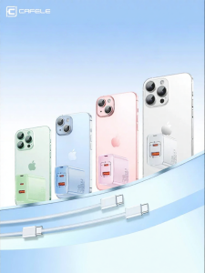 CAFELE | Đầu Chuyển Đôi Cổng USB-C Sạc Nhanh 20W cho Thiết Bị Apple
