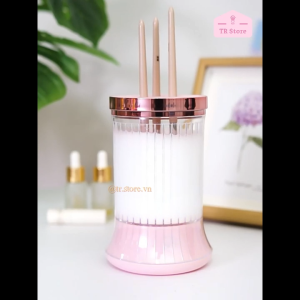 Máy Rửa Cọ Trang Điểm Tự Động Cao Cấp (7000 vòng/phút) - Hai Phiên Bản Sạc Điện & Cắm Dây