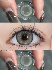 (COD) EYESHARE softlens 2 buah/1  soflen pasang FIRENZE Seri lensa softlens color alam Lensa mode GRAY/BROWN/BLUE/GREEN diameter 14.5MM Cocok untuk mata besar Tersedia selama 12 bulan/1 Tahunan