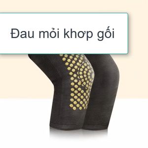 Bó gối ngải cứu 2 mặt làm nóng tới 45 độ C giúp giảm đau khớp