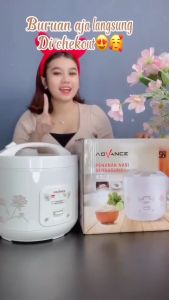 Magic Com Advance A20 1.8Liter Rice Cooker Serbaguna 100% ANTI LENGKET Daya 380 Watt - 3 in 1 Menanak Menghangatkan dan Mengukus Rice Cooker Advance 18 Liter Penanak Nasi Anti Lengket ~ Bintang Reborn Olshop