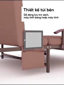NES Giường Gấp Đa Chức Năng Di ĐộngGiường Xếp Điều Chỉnh Được Độ Ngả Khung Không cần cài đặ
