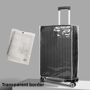Luggage Cover Waterproof Trolley Luggage Cover 18"-30" PVC Transparent Luggage Protective Elastic Cover