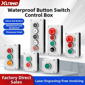 XunHe | Start Stop Indicator Button Control Box Water-resistant