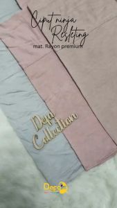 Ciput Ninja Resleting Rayon Premium & Daleman Kerudung Terbaru