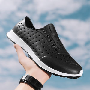 VMAL Women and Men Sandal Jelly Shoes Summer Garden Shoes Beach Hollow Mules Clogs Candy Color Sandals Waterproof Beach Sandals Size 36-45