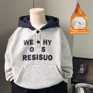 Warm Fleece Hooded Sweater