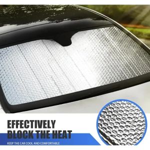 Car Front and Rear Sun Visors Car Windshield Summer Sun Protection Heat Insulation Window Sunshade Car Interior Sun Visor