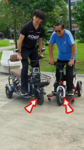 MOBOT SG OFFICIAL | FLEXI ULTRA 3 Wheels Mobility Scooter PMA | 48V 12AH | Extendable Seat | LTA Compliant