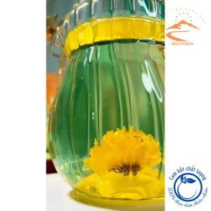 Trà hoa cúc đường phèn trà thảo mộc dạng viên (túi 1kg) giúp thanh nhiệt giải độc cải thiện giấc ngủ