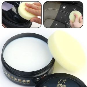 Car Leather Seat Maintenance Care Oil Multifunctional Cream Interior Polishing Stain Removal Refurbished Tools Care Ointment