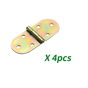 4/8pcs Flip Hinge 180 Degree Folding Tabletop Hinge Furniture Accessory Suitable for Cabinets and Tables