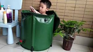 lohascamping 100L Rain Barrel collapsible Rainwater Harvest water tank garden PVC foldable rain Collection Tank Water Container