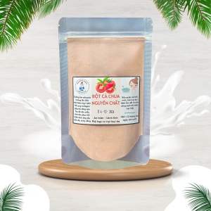 Bột cà chua dưỡng trắng mịn da chống lão hóa cấp ẩm phục hồi - bột đắp mặt và tắm body