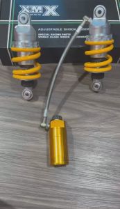 Phuộc XMX Ohlins cho xe Exciter 150 Exciter 155 chính hãng có tăng chỉnh thật. BH 6 tháng