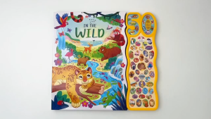 In The Wild 50 Buttons Sound Book To Hear Animal Sounds With Beautiful Illustrations For Kids