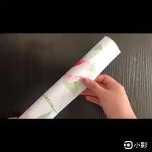 Wallpaper Dinding Motif Garis Hitam Putih Ukuran Panjang 8/9Meter x Lebar 45CM