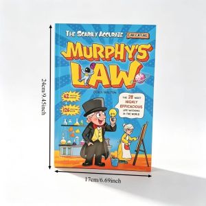 Hot Toys | 100000 Whys & Murphys Law Kids Comic Books Set Fun Educational Science Storybook Children Enlightenment Reading Book Books