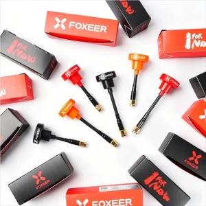 Foxeer Pagoda PRO 5.8GHz 3dBi SMA/RPSMA/StraightMMCX/UFL RHCP Ăng-ten FPV Định Hướng Đa Hướng Cho Máy Bay RC