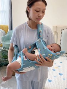 Baby Carrier Infant Front Carry Versatile Multi-Functional Lightweight Crossbody Baby Wearing for Outdoors Dual Use Child Holder