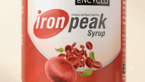 Encyclo Iron Peak Syrup 200ml - Iron & Blood Health Support Energy & Fatigue Support Immune Health Support Cognitive Function Support Skin & Hair Wellness Easy-to-Take Liquid Formula.